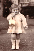 Françoise quando tenia 1 año
