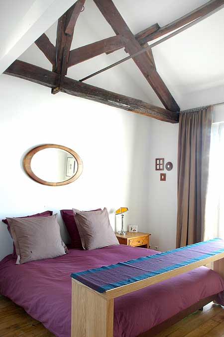 The bedroom of the b&b 301